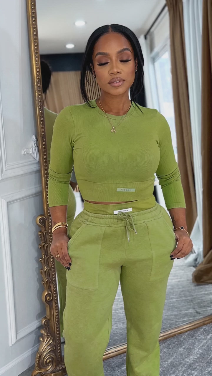Logo Top & Pants Set