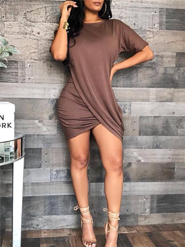 Motionkiller Basic Tulip Mini Dress