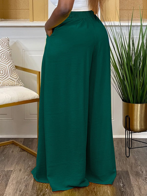 Motionkiller Solid Wide-Leg Pants