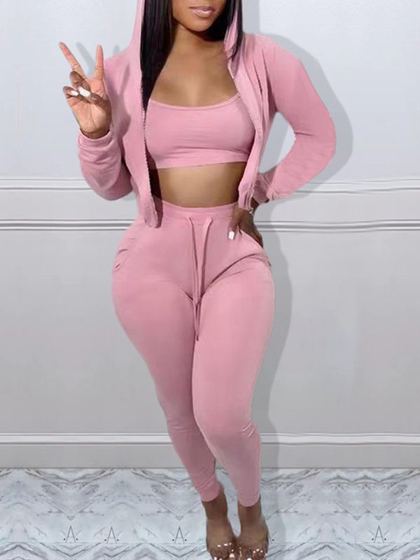 Motionkiller Solid Three-Piece Sweatsuit