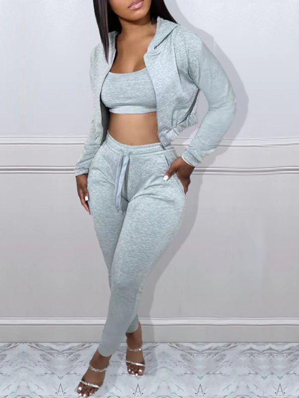 Motionkiller Solid Three-Piece Sweatsuit