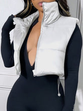 Load image into Gallery viewer, Zip-Front Puffer Vest