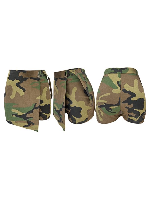 Motionkiller Draped Camo Shorts