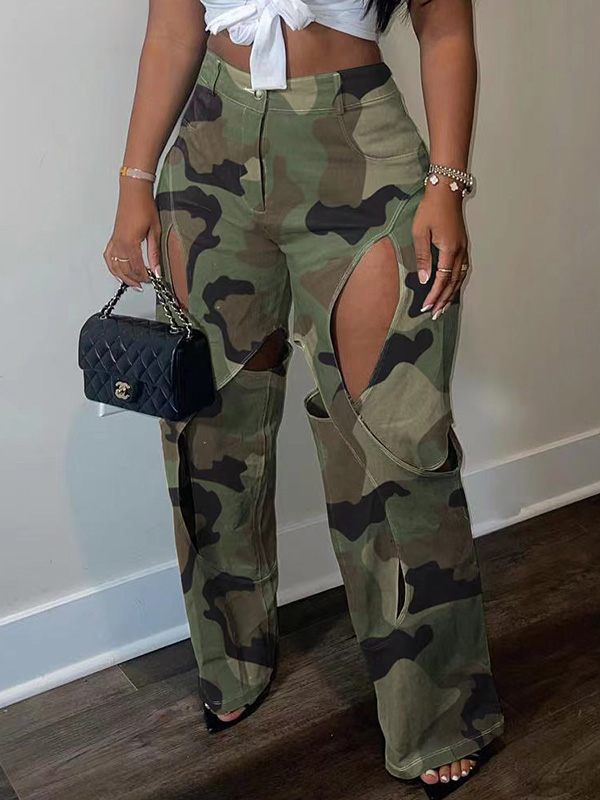 Motionkiller Camo Cutout Pants