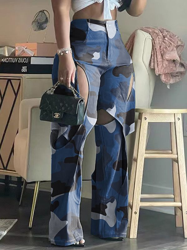 Motionkiller Camo Cutout Pants