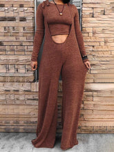 Load image into Gallery viewer, Motionkiller Cropped Sweatshirt &amp; Overall Set