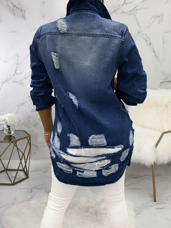 Motionkiller Distressed Denim Jacket