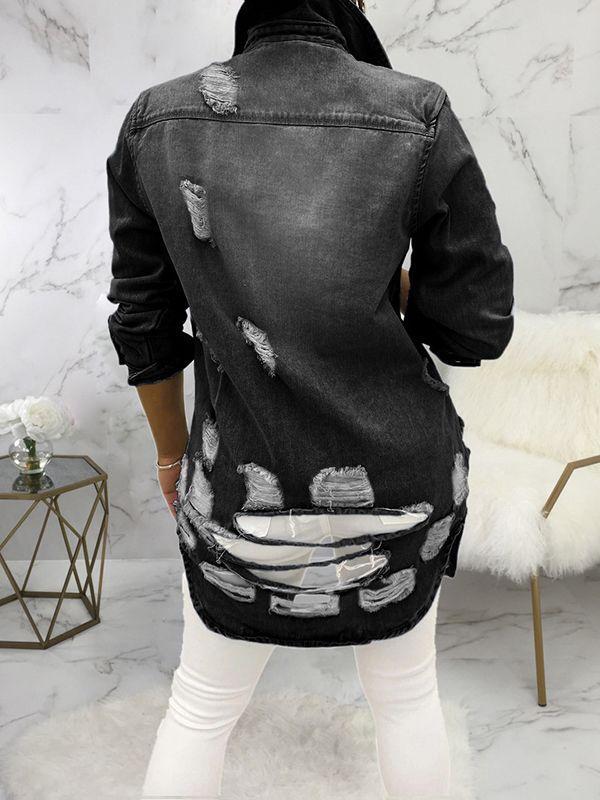 Motionkiller Distressed Denim Jacket