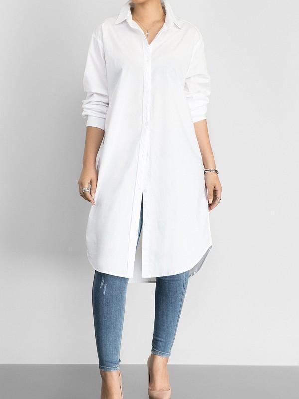 Tops - Solid Loose Classic Shirt